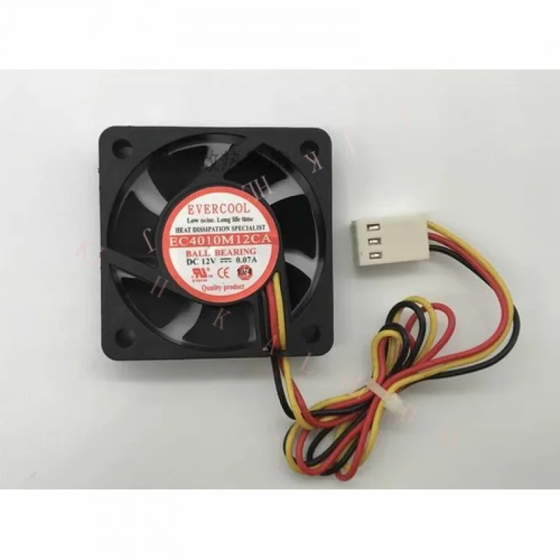 

N NEW FOR EVERCOOL EC4010M12CA 4010 12V 0.07A 4CM Cooling fan
