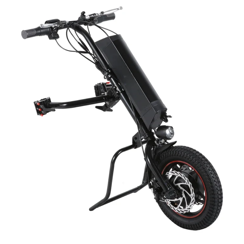 36V 350w Electric Wheelchair Accessories Hand Bicycle with Suspension Fork