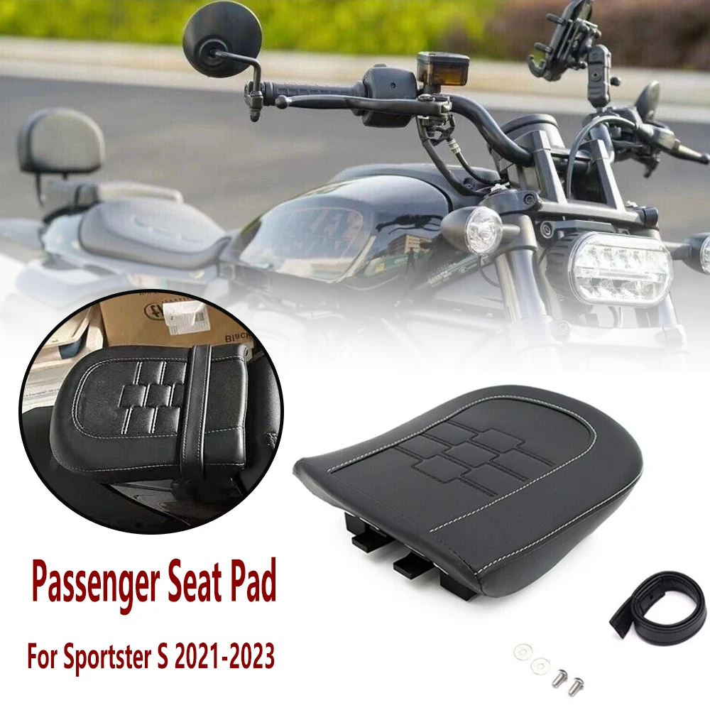 

Black Passenger Seat for Harley Sportster S RH1250S Motorcycle 2021-2023 Comfort Pillion motorcycle accessories