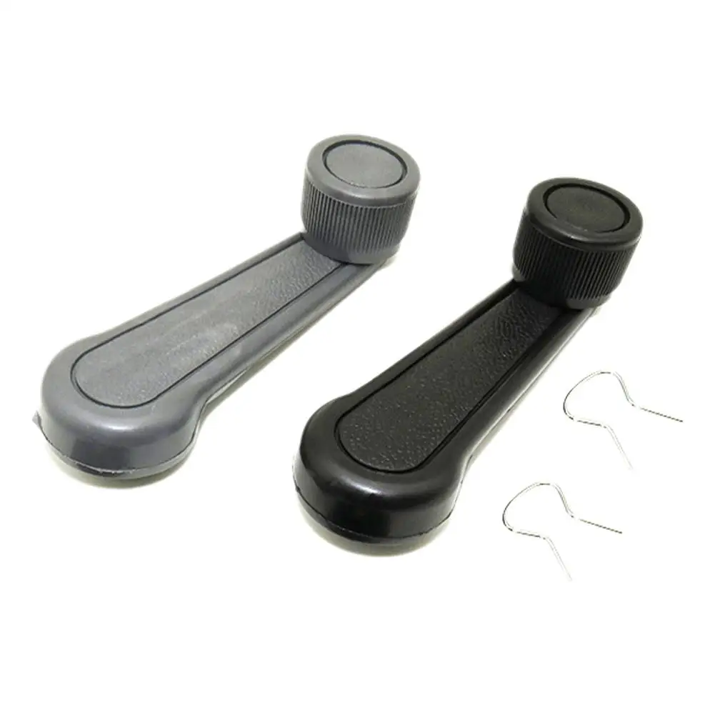 Manivela de janela de carro universal, conexão de janela de carro, substitui com junta, alavanca de porta, acessórios interiores automotivos, novo