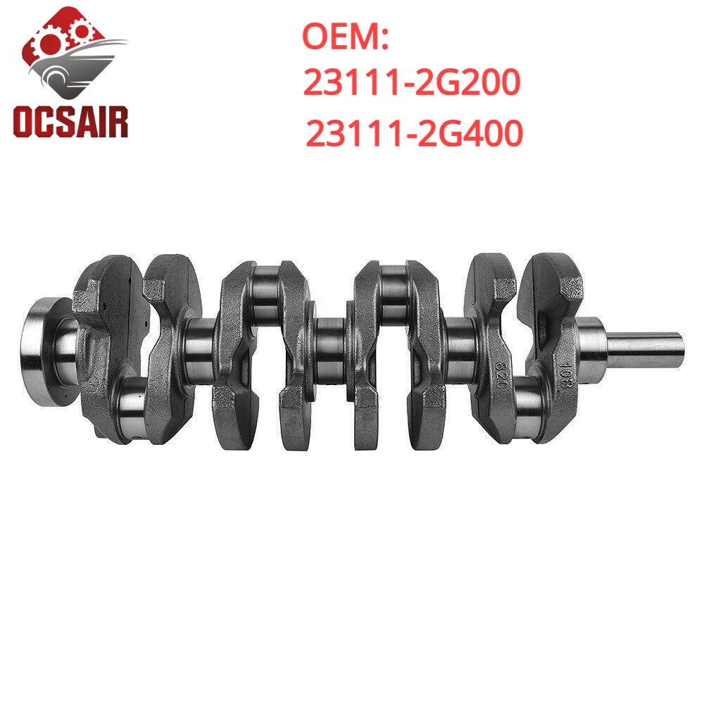 

23111-2G400 23111-2G200 Crankshaft for HYUNDAI SONATA 2.0L 2011-2014 Hyundai Santa Fe Sport 2.4L 2013-2018 with 2 Year Warranty