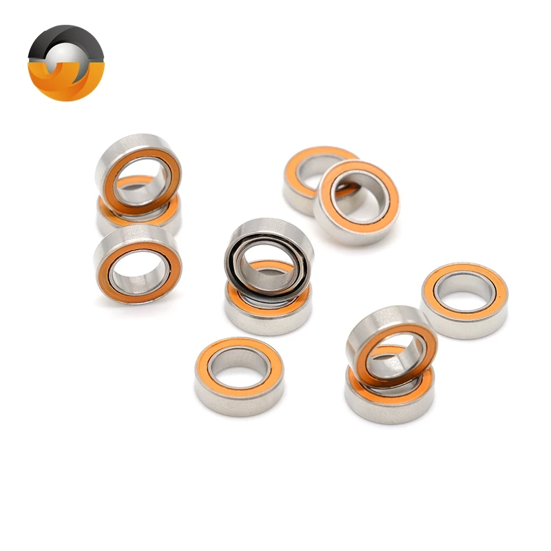 10PCS SMR106RS CB 6x10x3 mm Ceramic Bearing ABEC-7 Miniature RC Motor SMR106RS CB Ball Bearings Ceramic Si3N4