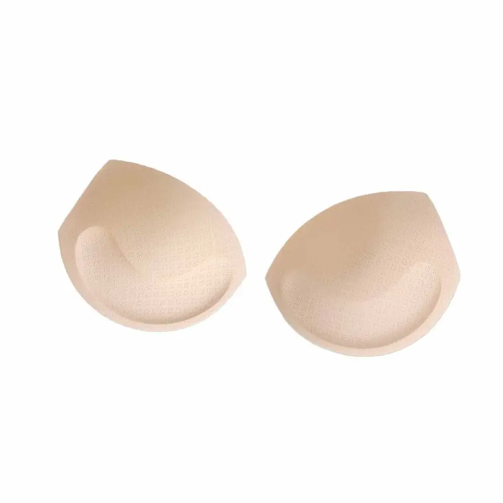 

Nude 1Pair Non-slip Women Convenient Thin Push Up Enhancer Chest Pads Foam Triangle Breast Insert Sponge Pads Bra Accessories