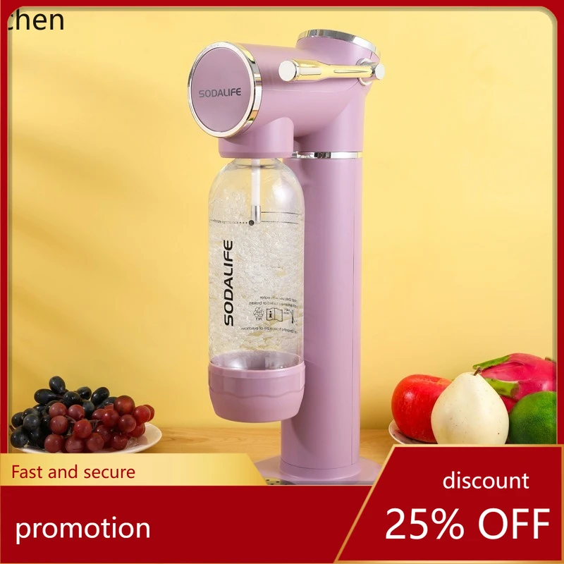 CZ Household Sparkling Water Maker Soda Water Making Machine for Tea Shops Commercial Carbonated Soda Maker Bubble Machine
