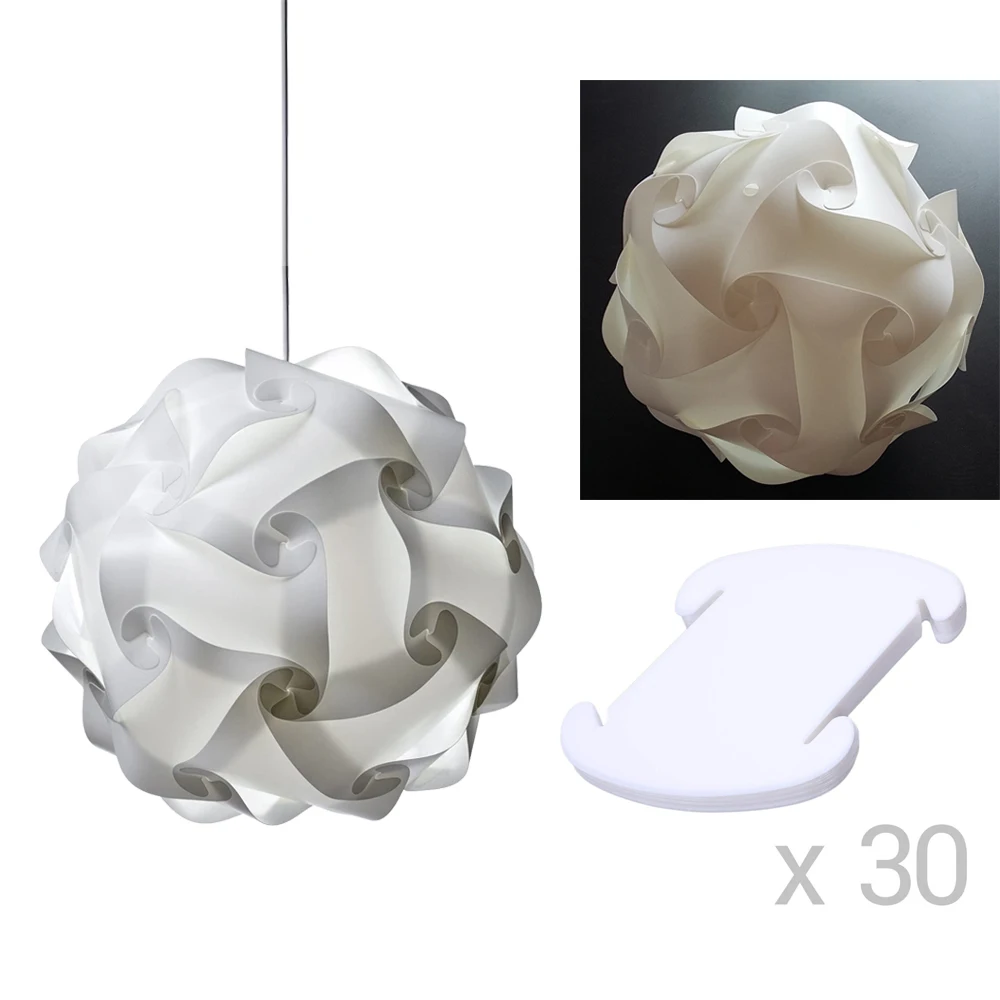 

Modern Creative IQ DIY Puzzle Pendant Light Nordic Pendant Lamp Shade Decor Chandelier Hanging Indoor Lighting lampara techo