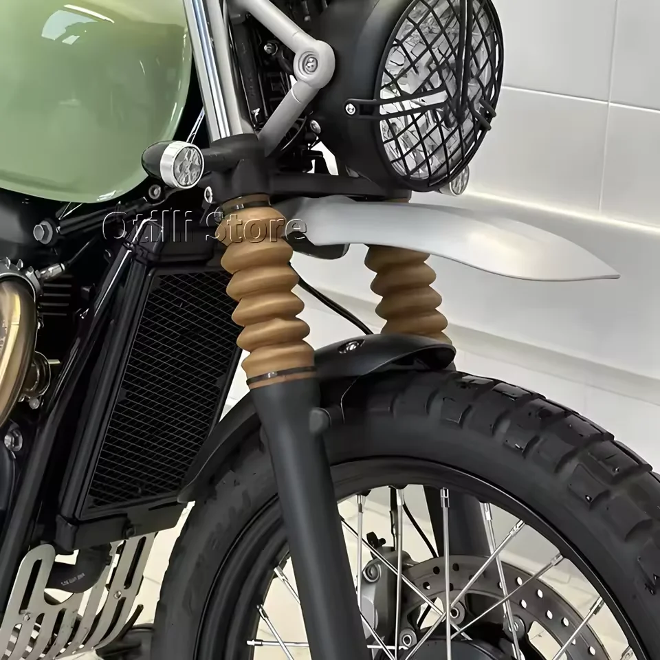Motorcycle New High&Low Front Fender Splash Mudguard Fairing Fit For Scrambler 900 SCRAMBLER 900 Scrambler900 2019-2025 2024