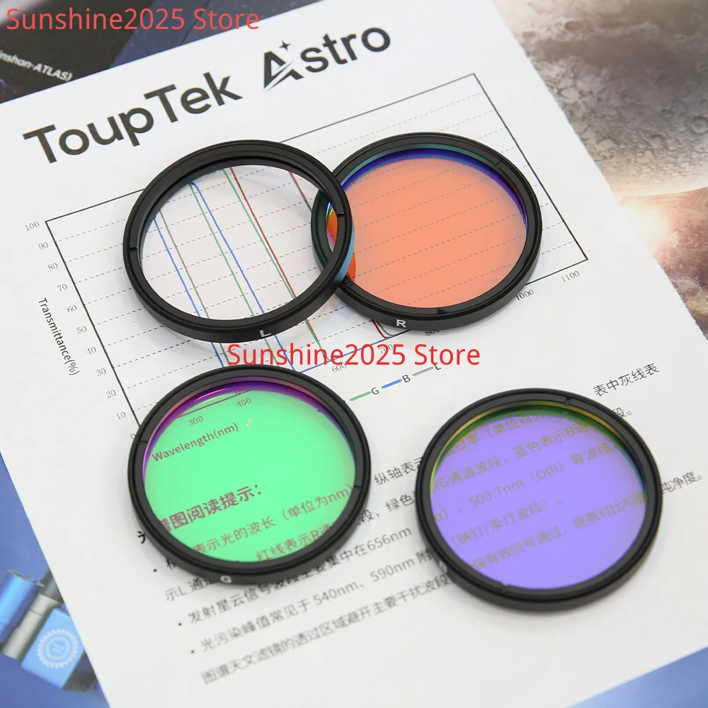 Filter 2-inch Filter Deep Space Photography Astronomical Telescope Accessories Light Pollution Filter