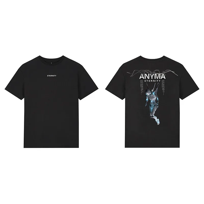 

2025 New Anyma Eternity Anma Afterlife Thai Techno Label Top 100 Dj Electric Short Sleeve T-shirt