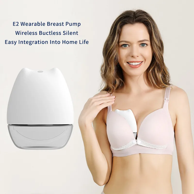 Smart Electric Wearable Breast Pump Adjustable Wireless Breast Pump Invisible Design Comfortable Breastfeeding Milk Extractor