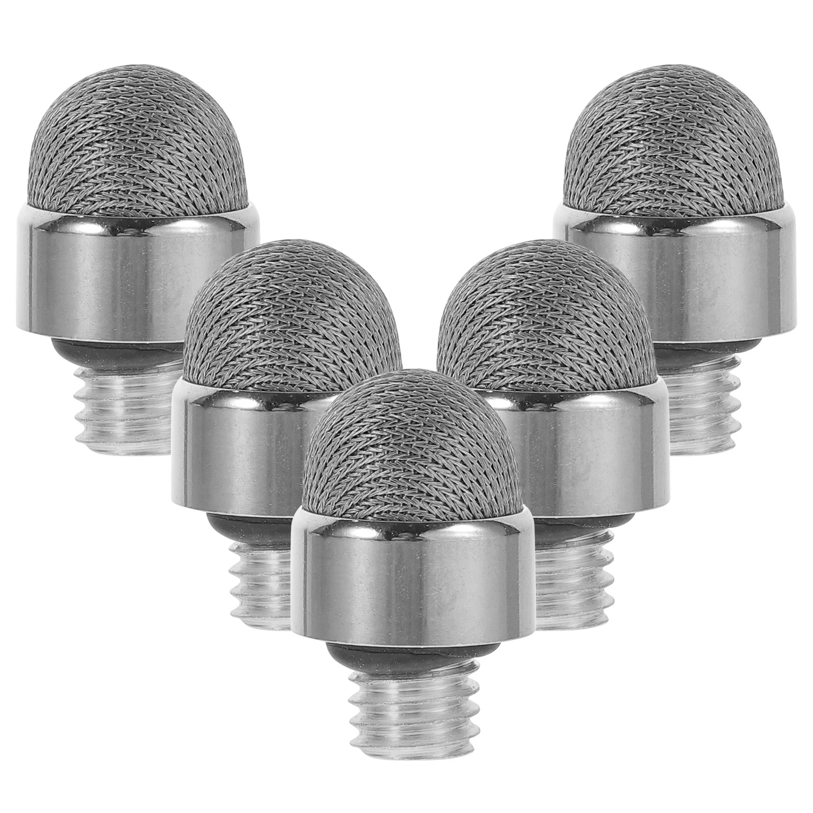 5Pcs Touch Screen Pen Tips Wearresistant Fiber 7mm Mesh Tip Replacement for Sketching Engineering Touch Screen Pen Tips