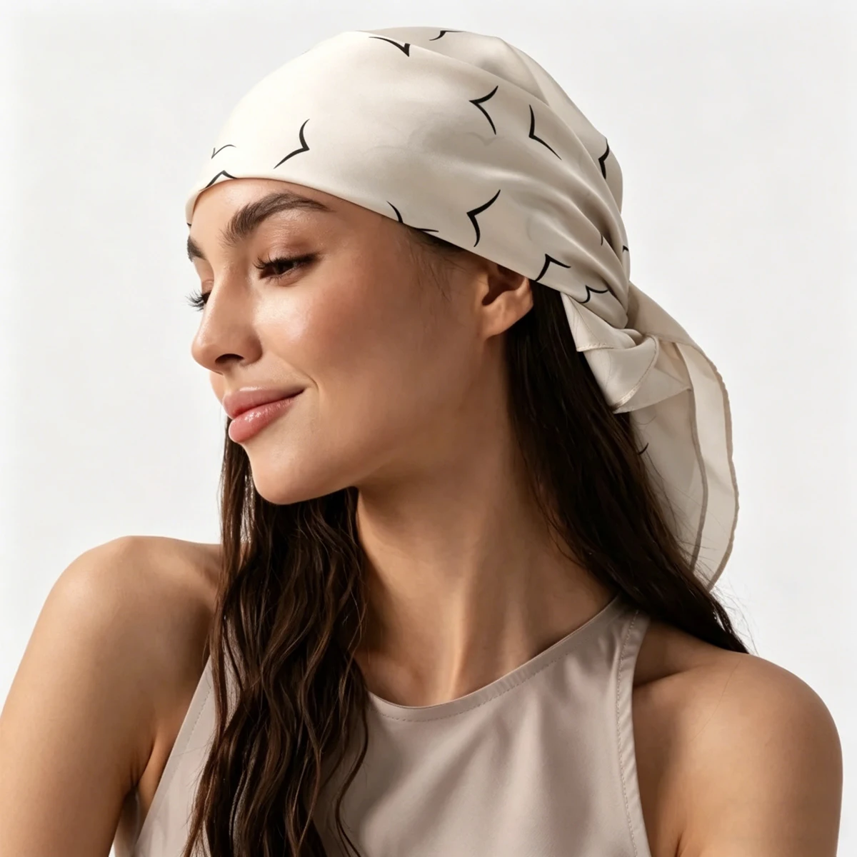 

Women‘s 70x70cm Solid Scarf Premium Waist Wrap Hair Turban Office Neck Tie