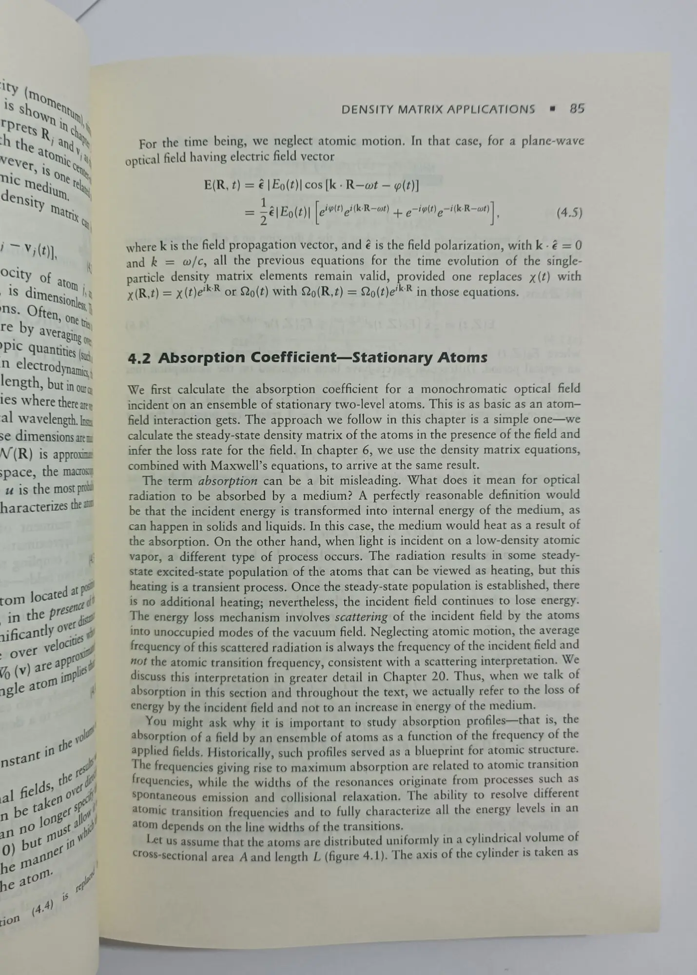 Principles Of Laser Spectroscopy And Quantum Optics