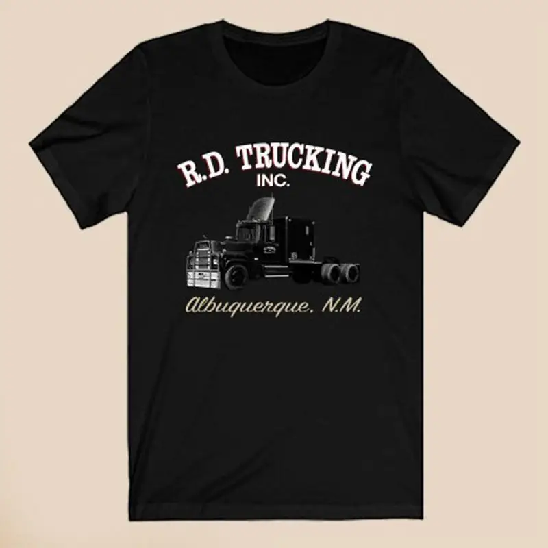 R D Trucking Convoy Movie Men'S Black T Shirt Size S 5Xl