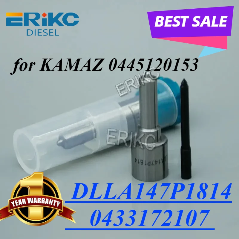 0 433 172 107 ERIKC DLLA147P1814 Oil Burner Spray Nozzle DLLA 147P 1814 Automatic DLLA 147P1814 for KAMAZ 0445120153