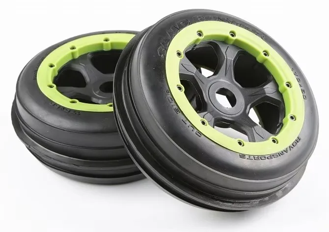 Gruppo ruota per pneumatici Desert Pneumatici per ruote a paletta per 1:5 ROAVN KM HPI Baja 5B