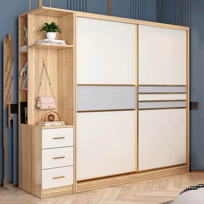 

Apartment Simple Wardrobes Modern Display Clothes Free Shipping Dressers Cabinets Bedroom Storage Armario De Ropa Home Furniture