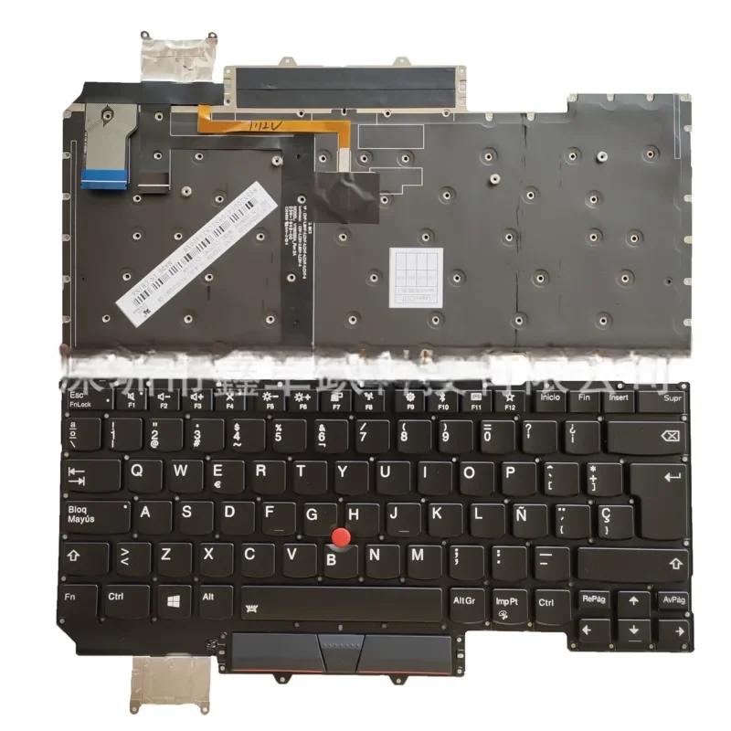 Replacement Keyboard with Enter Key for Lenovo ThinkPad X1 Yoga X1 Carbon 2017 2018 2019 2020 UK SP BR Layout