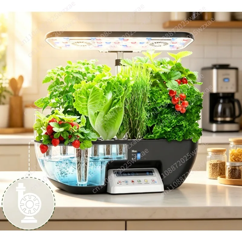 Smart Automatic Hydroponic Growing System Household Soilless Vegetable Planter Compatible With Z216‑17 Hole
