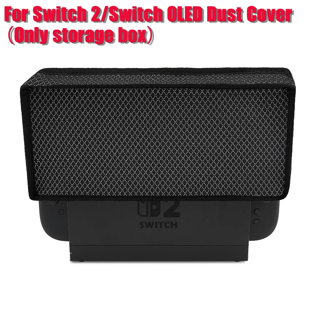 

Пылезащитный чехол для Switch 2/Switch OLED, игровые аксессуары, пылезащитный чехол от царапин, термостойкий чехол для Switch 2, основание консоли