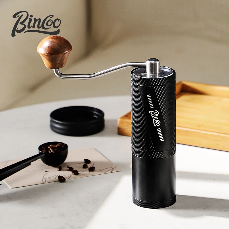 Bincoo 16 grid internal adjustment, six star manual coffee grinder, CNC420 grinding core, grinder, Italian accessories