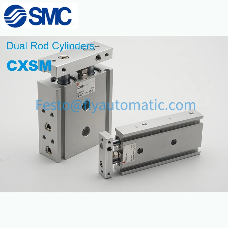 SMC CXSM20 Φ20mm Dual Rod Cylinders CXSM20-10-20-30-40-50-100-125-150-200