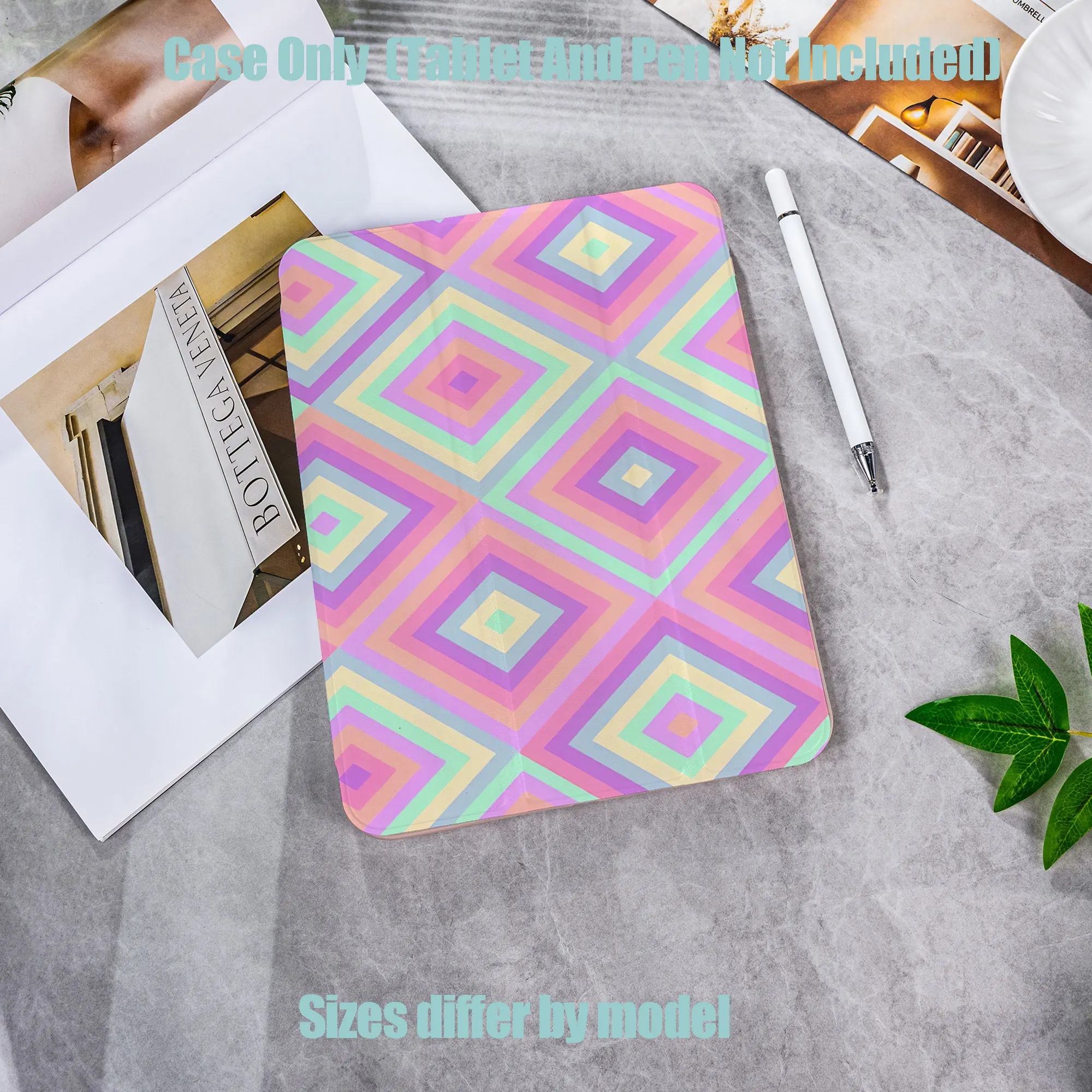 Shockproof TPU Tablet Protective Case with Pencil Holder Auto Sleep Wake for Apple /Samsung/Xiaomi/Redmi/Huawei/Honor