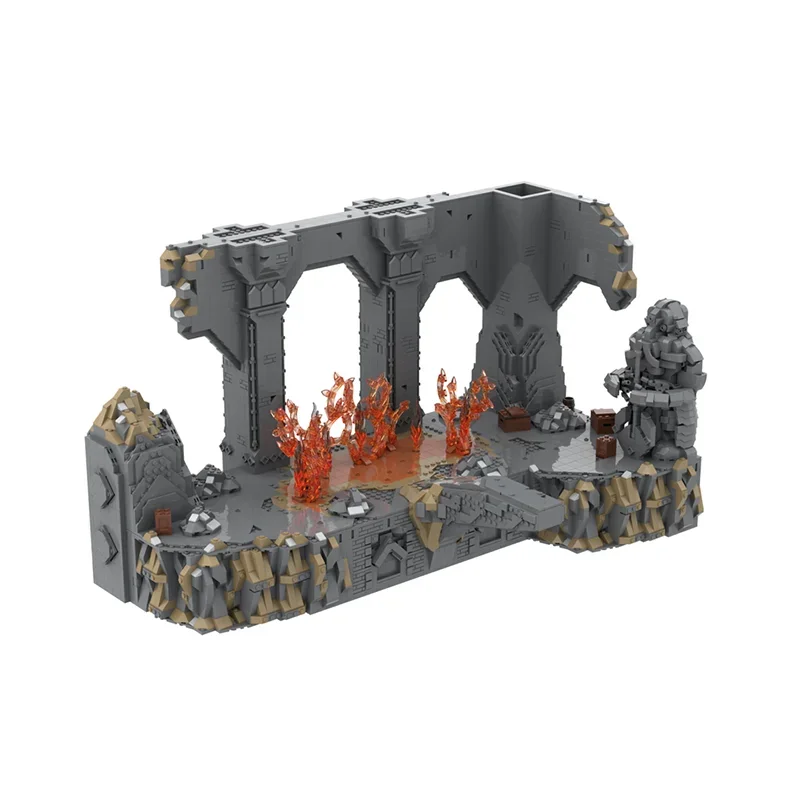Magic Rings Model Moc Building Blocks Modular UCS Bridge Building Model Technology Brick Assembly Construction Toy Holiday Gifts