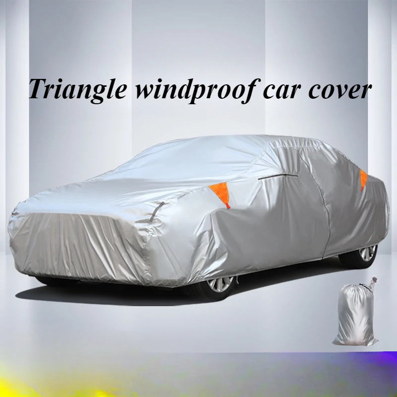 

Car Clothes Cover Full Car Rashguard Car Clothes Cover Full Thick 210D Oxford Cloth Dust Resistant Thermal Insulated Sun Shade