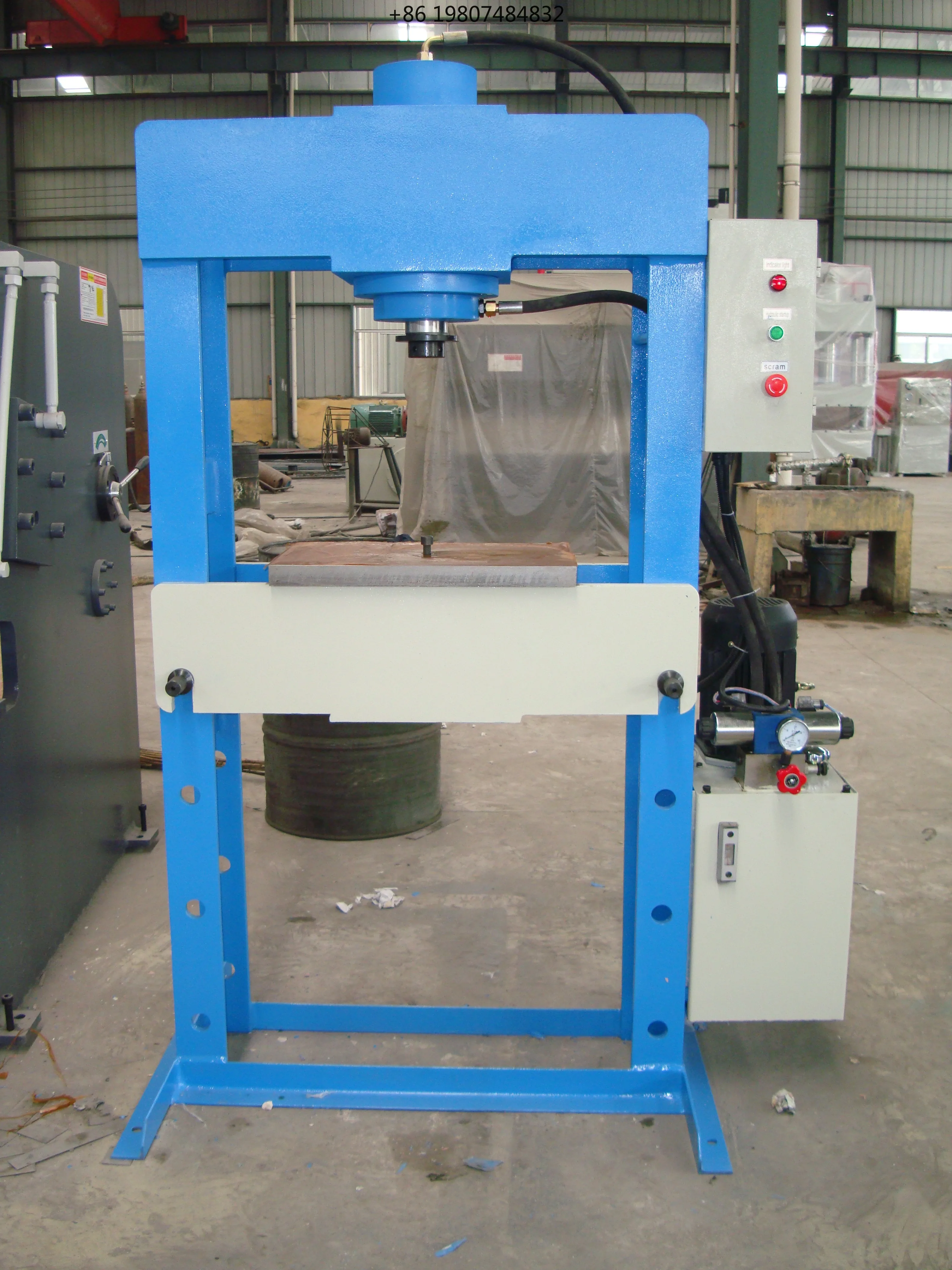 Mini 30 Ton Hydraulic Press, Small Size Portable, Industrial and Workshop Use, AliExpress Best Selling