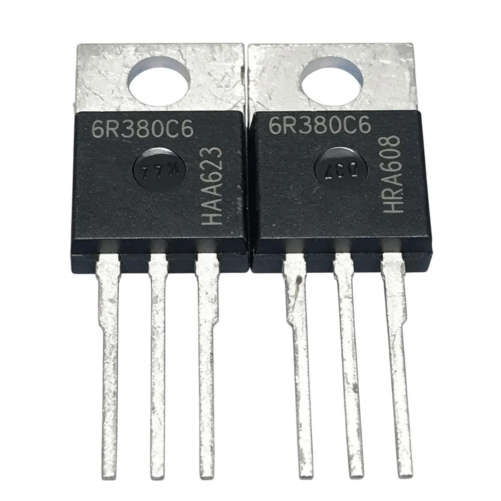 5PCS 6R380C6 CS100N10 30N60S1 TIP41C BUK436-200A OSG65R360PE