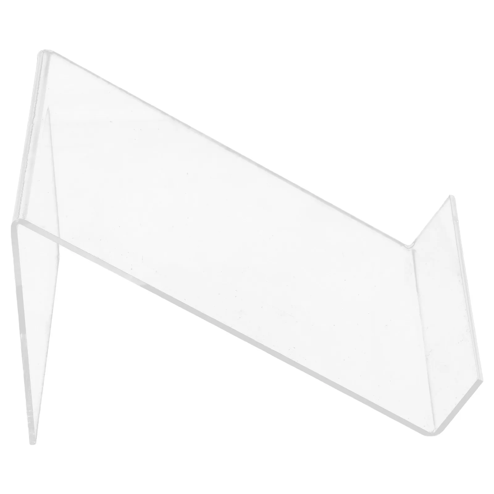 Acrylic Desk Phone Stand Transparent Elevated Design Sturdy Clear Phone Holder for Office Home Hotel Use Acrylic Telephone Stand