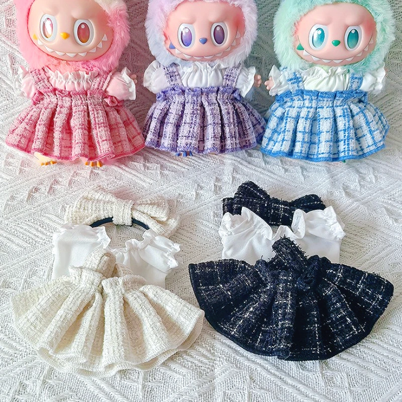 

Labubu Ropa Candy Princess Dress Set Labubu 3.0 Одежда для куклы с ожерельем Заколка для волос