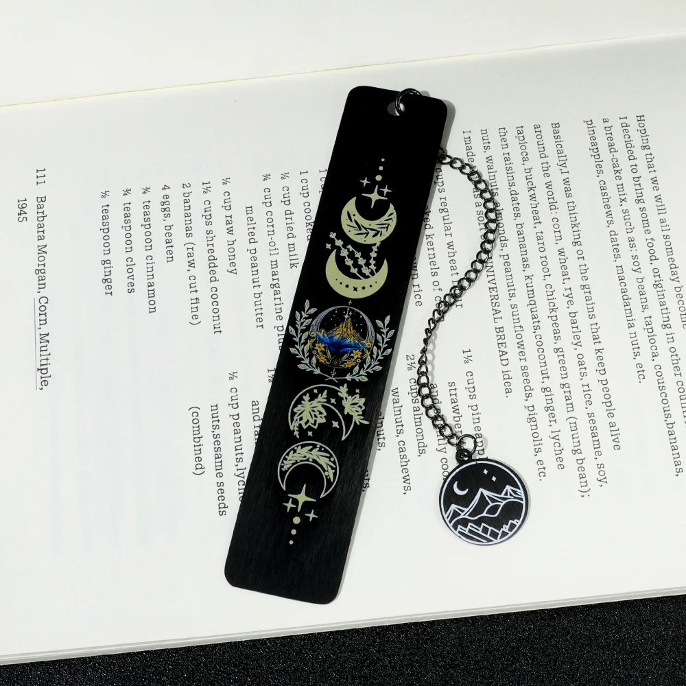 

Acotar Moon Mountain Stainless Steel Inspirational Bookmark Ideal encouraging gift for partners, perfect for birthdays and gradu