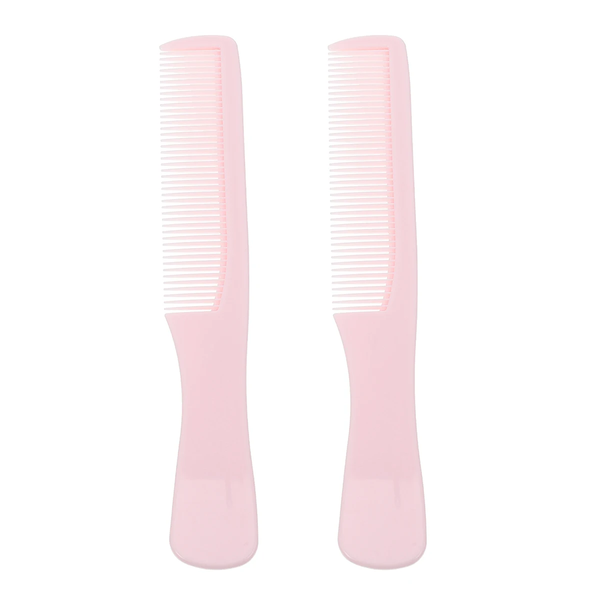 

2pcs Anti-static Hair Combs Women Fine Tooth ABS Shiny Comfortable Styling Salon Home Long Life Easy Hairdressing Tool