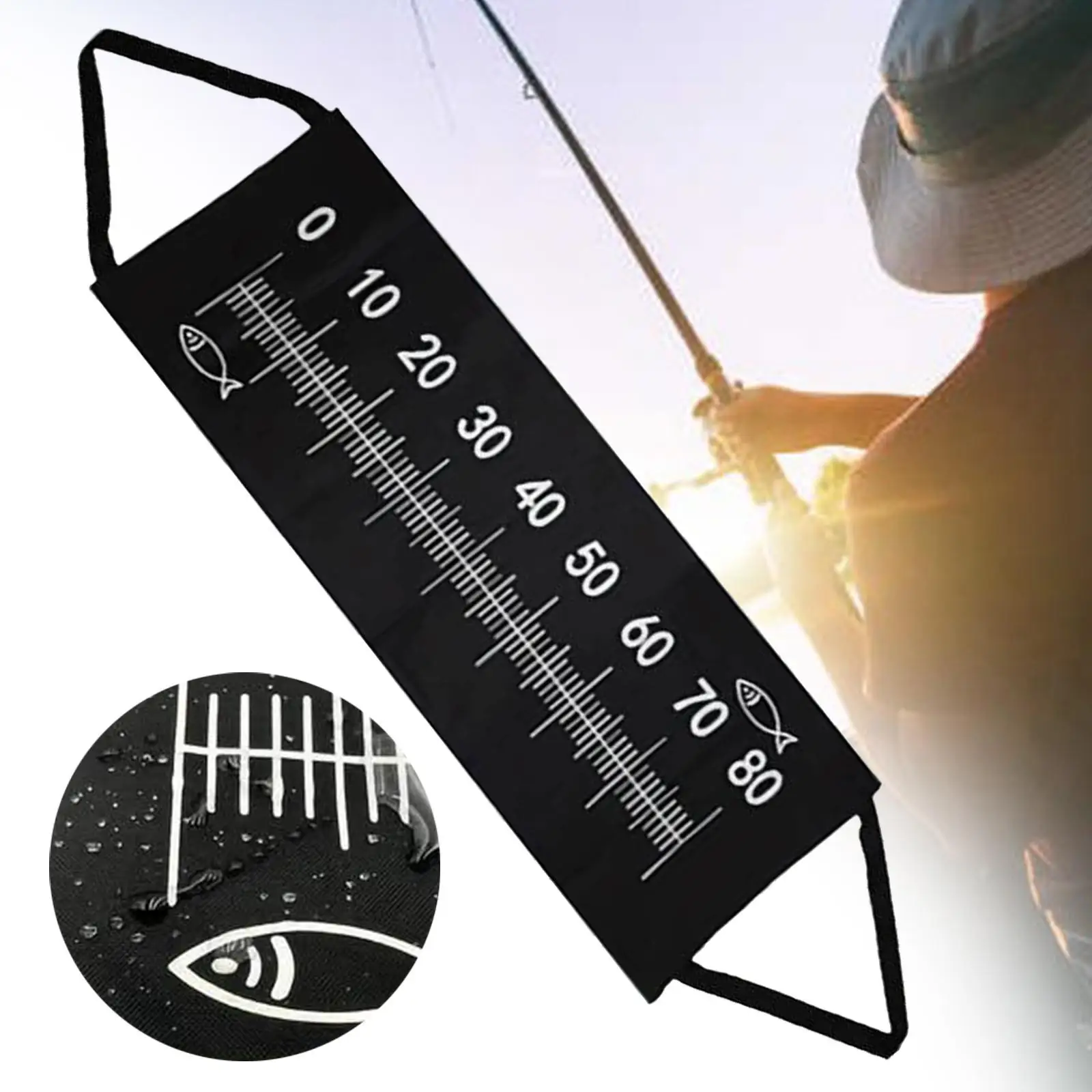 Fishing Weigh Bag Lightweight Protective Water Resistant Folding Measuring Portable with Handles Bass Carp Fish Bag Weigh Sling