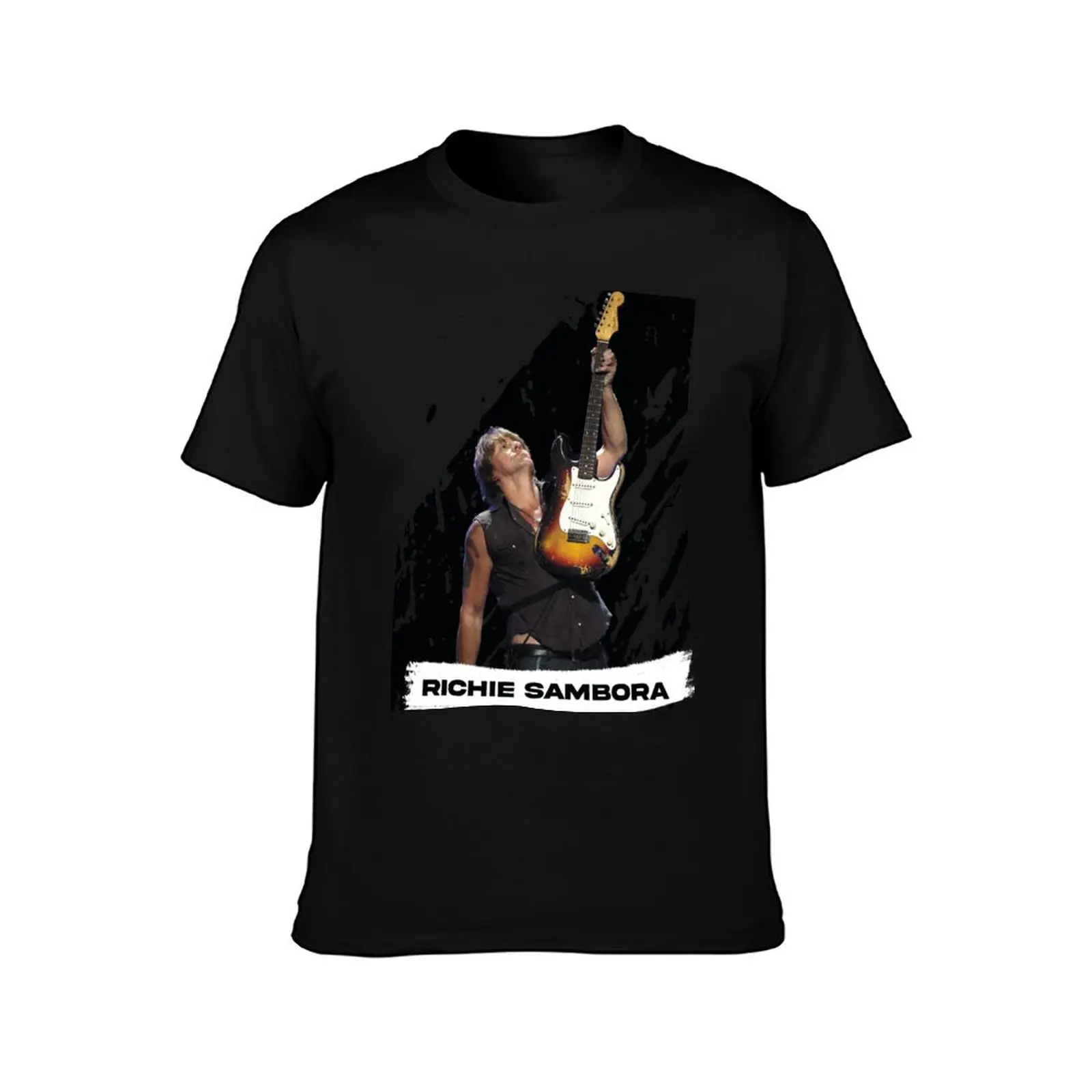 Richie Sambora T-Shirt t shirt man casual t shirt man luxury t shirts for man slim fit T-shirt