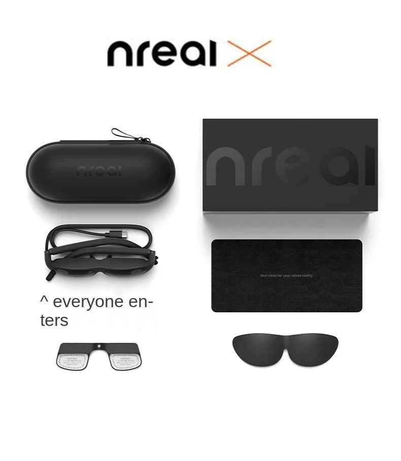 Nreal X Smart AR Glasses 6DoF Full-real Space Scene Interconnection AR Development And Creation Of 3D Giant Screen AR Glasses