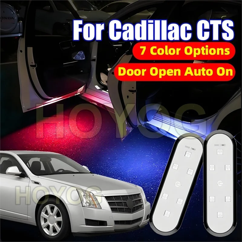 Fit for Cadillac CTS 2010-2014 Car Door Warning Light for Door-Opening Alerts with a Magnetic Mount