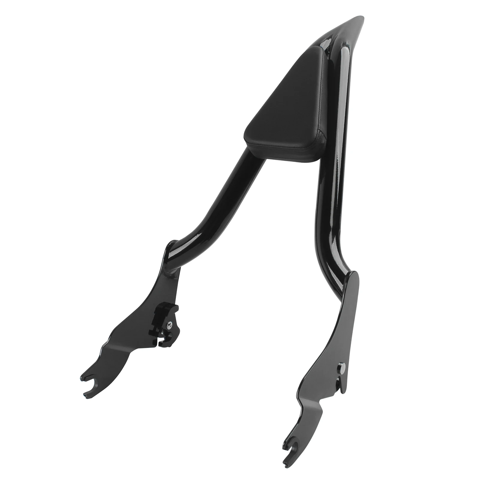 22'' Motorcycle Passenger Backrest Black Sissy Bar For Harley Touring Road King Electra Glide Street Glide Road Glide 2009-2022 view 4
