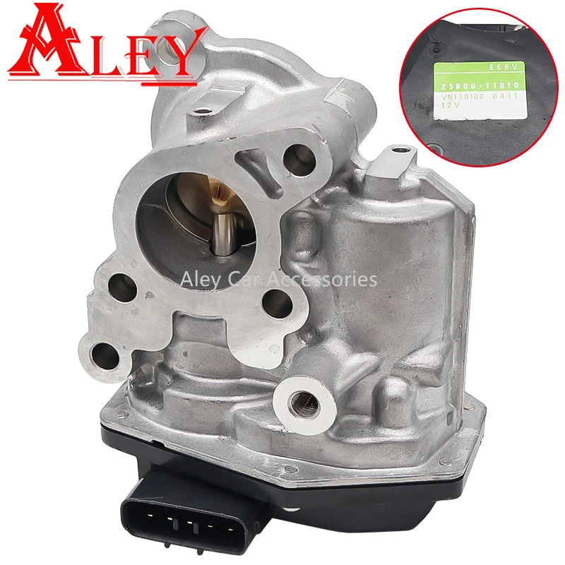 

Original New 25800-11010 2580011010 VN150100-0431 VN1501000431 EGR Valve Assembly For Toyota Fortuner Hilux Hiace Land Cruiser