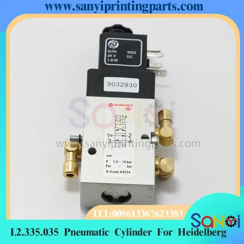 

Лучшее качество L2.335.035 Пневматический цилиндр для печатной машины Heidelberg