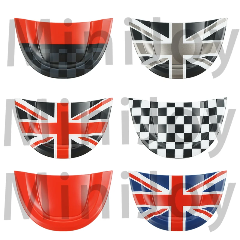 Union Jack Car Interior Roof Reading Light Lamp Sticker Cover For MINI Cooper F56 F55 Countryman F60 Clubman F54 Accessories