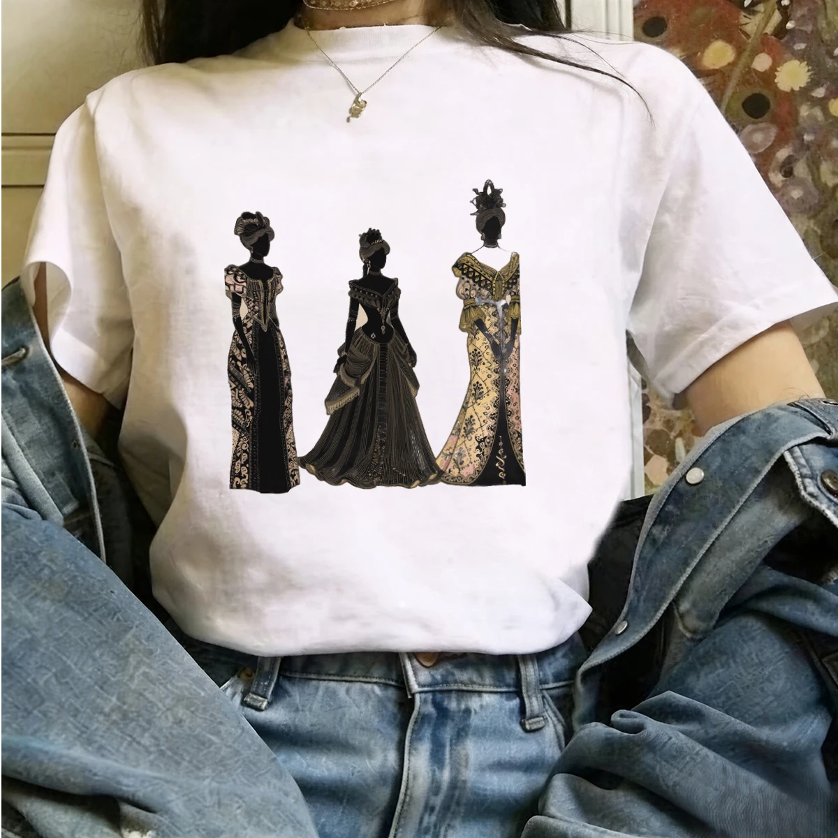 T-Shirts für den Frühling mit japanischen Schriftzeichen, Kurzarm, Damen, Baumwolle, Oversize, Leicht, Atmungsaktiv, Schnelltrocknend, Weich, Bequem, Lässig