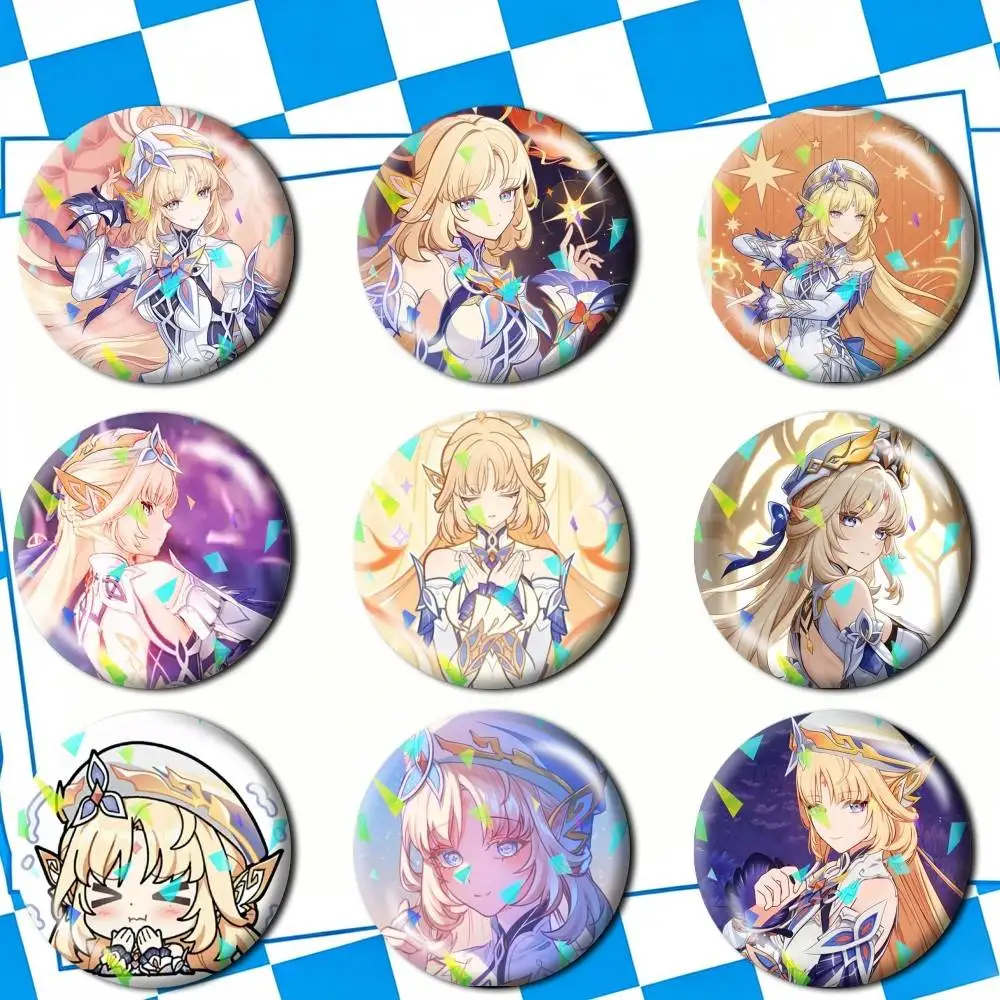 

Nicole Reeyn Genshin Version 6.6 Brooches Badge Pins Backpack Hat Accessories Friend Gift Creative Accessories