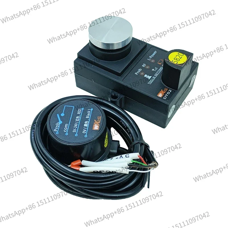 DT02 Probe Wireless Setter Machining Center  Router Tool Setting For Z Axis Adjustment Gauge Height Controller