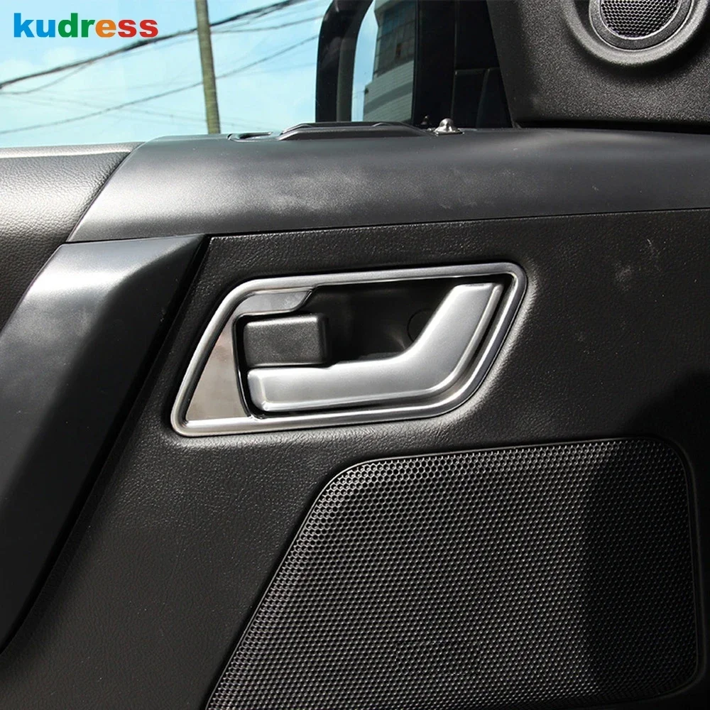 Car Inner Door Handle Bowl Cover Trim For Land Rover Freelander 2 2007 2008 2009 2010 2011 2012 2013 2014 2015 Matte Accessories