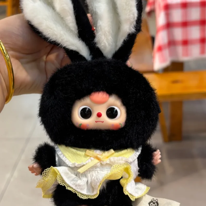 طفل ثلاثة أرنب صغير سلسلة صغيرة غامضة أفخم العصرية صندوق أعمى Kawaii فتاة على ظهره قلادة لطيف ديكور هدايا رائعة