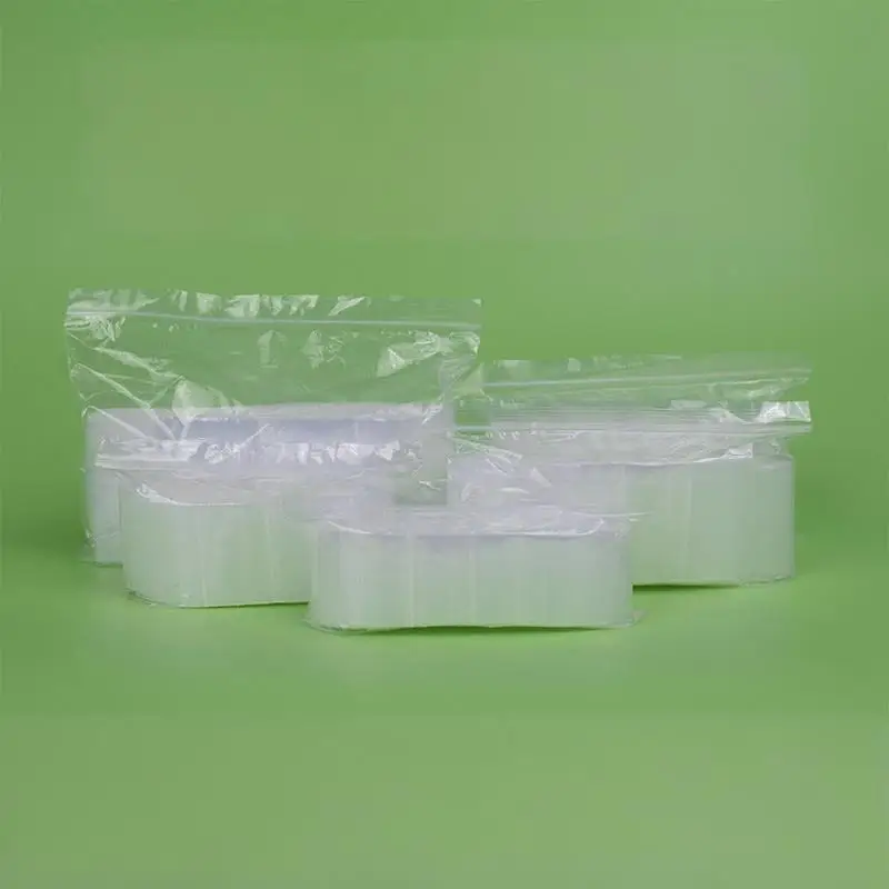 200Pcs For Pearls Jewels Ring Packaging Decoration Accessory Storage Transparent Double Pocket Ziplock Bags Home Travel