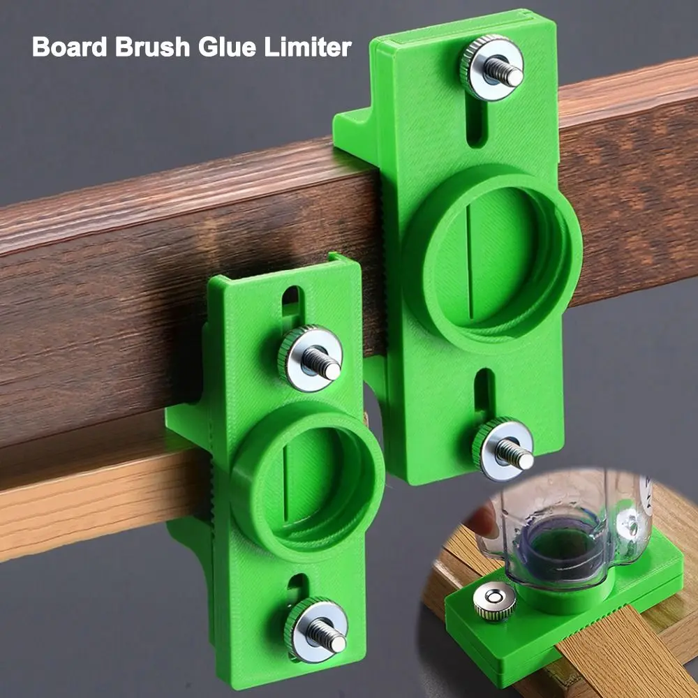 Woodworking Edge Banding Glue Applicator Multifunctional Edge Sealing Tool Board Brush Glue Limiter Adjustable