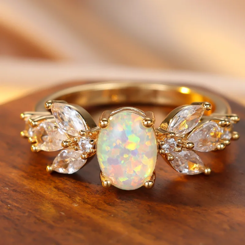 Women'S Accessories Australia - Anello con Zircone a Occhio di